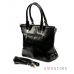 Купить женскую сумку из натуральной черной кожи с заклепками в интернет-магазине в Украине - арт.8980_3